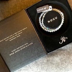 RARE VIP NOGU GLASS DOUBLE WRAP STRETCH BRACELET NIB NEW IN BOX